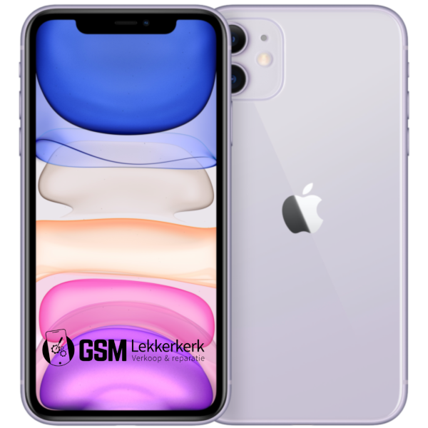 iPhone 11 , paars, 128 GB