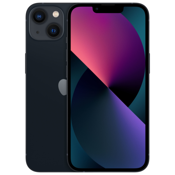 iPhone 13, zwart, 128 GB