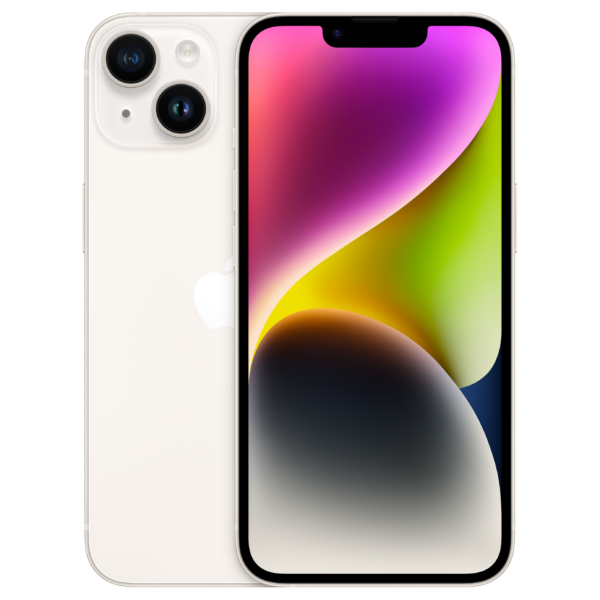 iPhone 14, wit, 128 GB