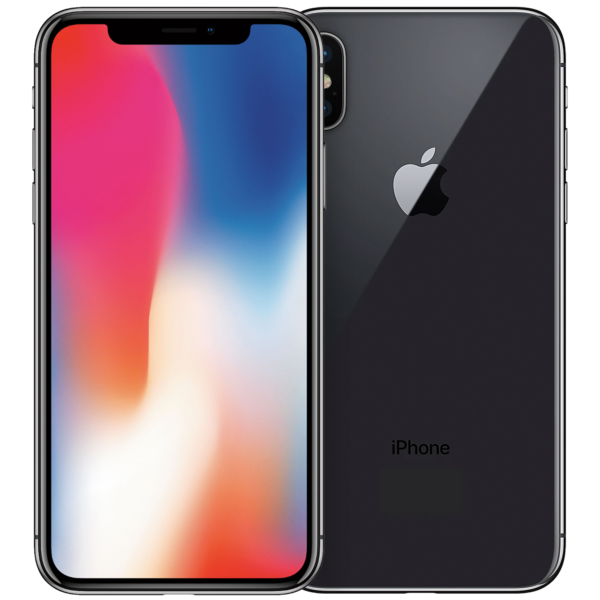 iPhone X, zwart, 64 GB