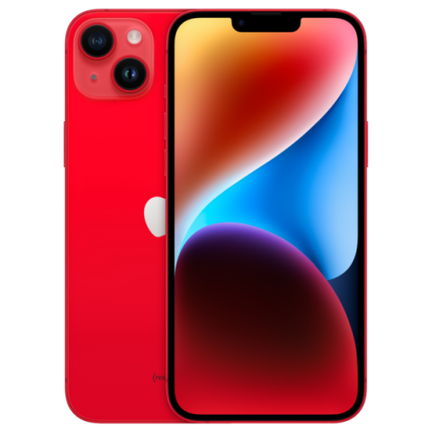 iPhone 14 Plus, rood, 128 GB