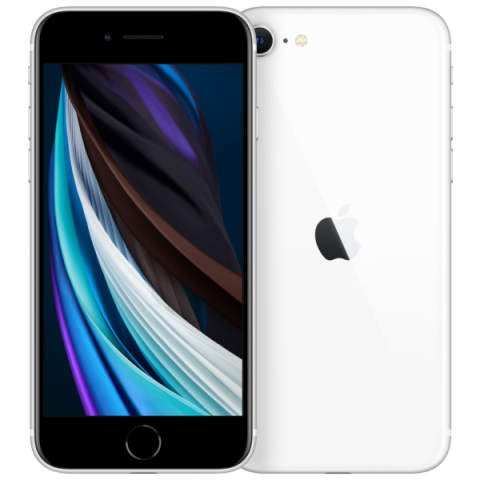 iPhone SE 2020, wit , 64 GB
