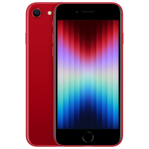 iPhone SE 2022, rood, 64 GB