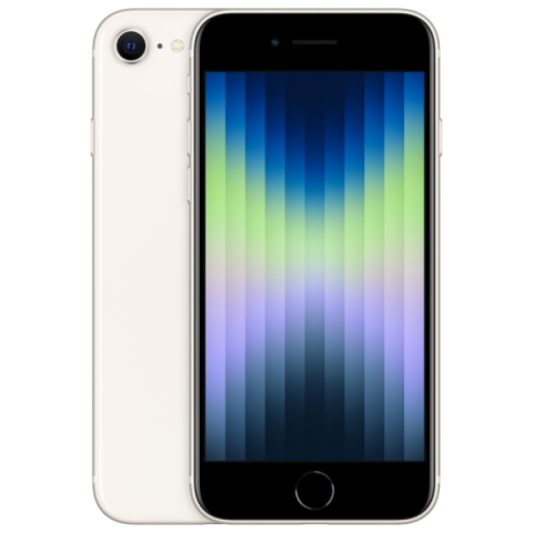iPhone SE 2022, wit , 64 GB