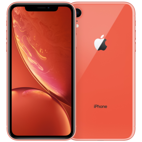 iPhone XR, oranje, 64 GB