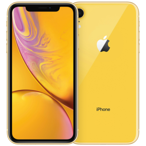 iPhone XR, geel, 64 GB