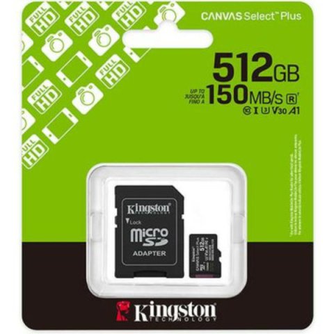 Kingston SD Kaart, 512 GB