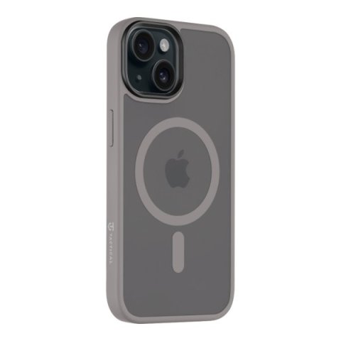 Apple iPhone 15, Magforce Hyperstealth Cover, Light Grey