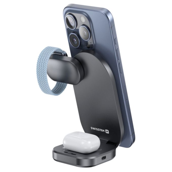 3-in-1 oplader plastic