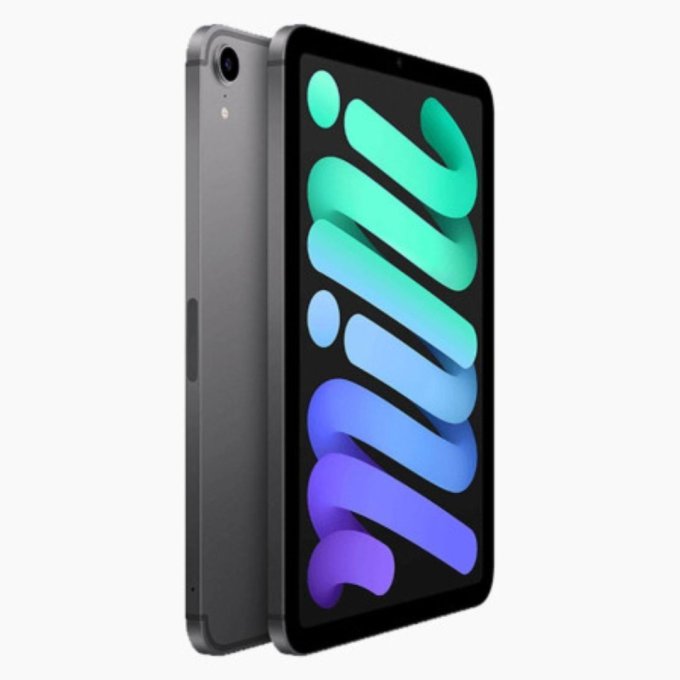 iPad Mini 6, zwart, 256GB