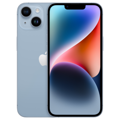 iPhone 14, blauw, 128 GB