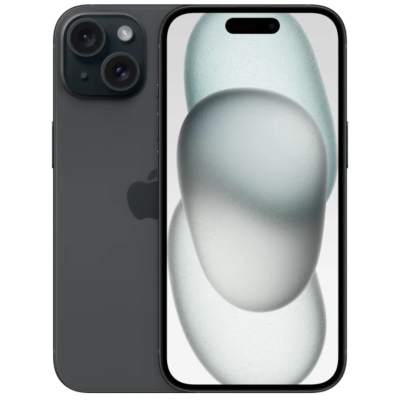 iPhone 15 Plus, zwart, 256GB