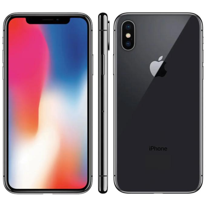 iPhone X, zwart, 256 GB