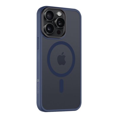 Apple iPhone 15 Pro Max, Magforce Hyperstealth Cover, Deep Blue