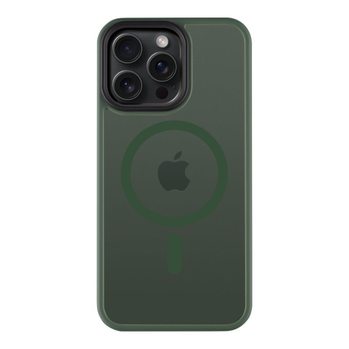 Apple iPhone 15 Pro Max, Magforce Hyperstealth Cover, Forest Green