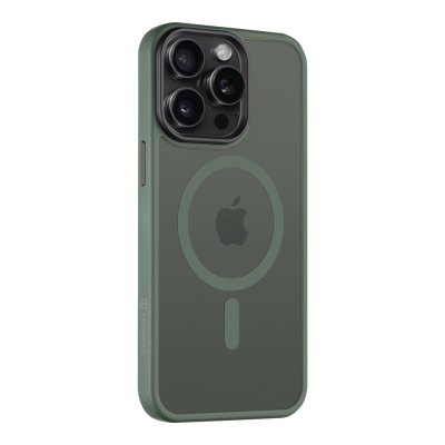 Apple iPhone 15 Pro Max, Magforce Hyperstealth Cover, Forest Green