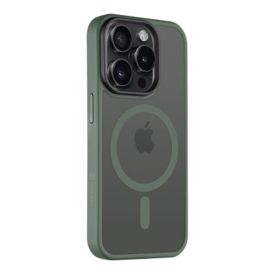 Apple iPhone 15 Pro , Magforce Hyperstealth Cover, Forest Green