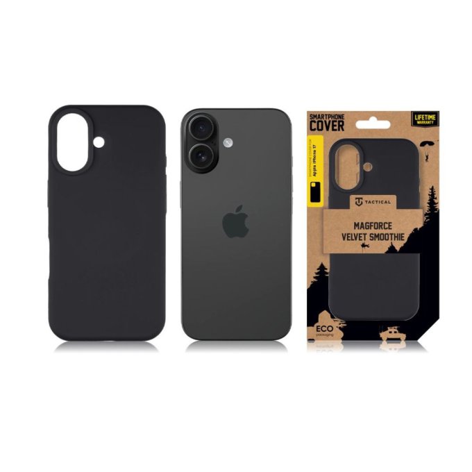 Apple iPhone 17, Magforce Hyperstealth Cover, Asphalt