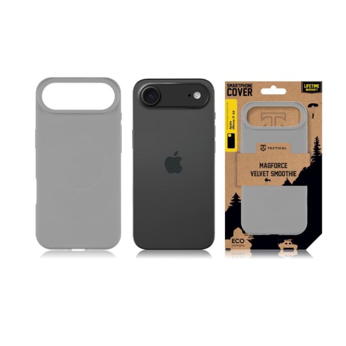 Apple iPhone Air, Magforce Hyperstealth Cover, Light Grey