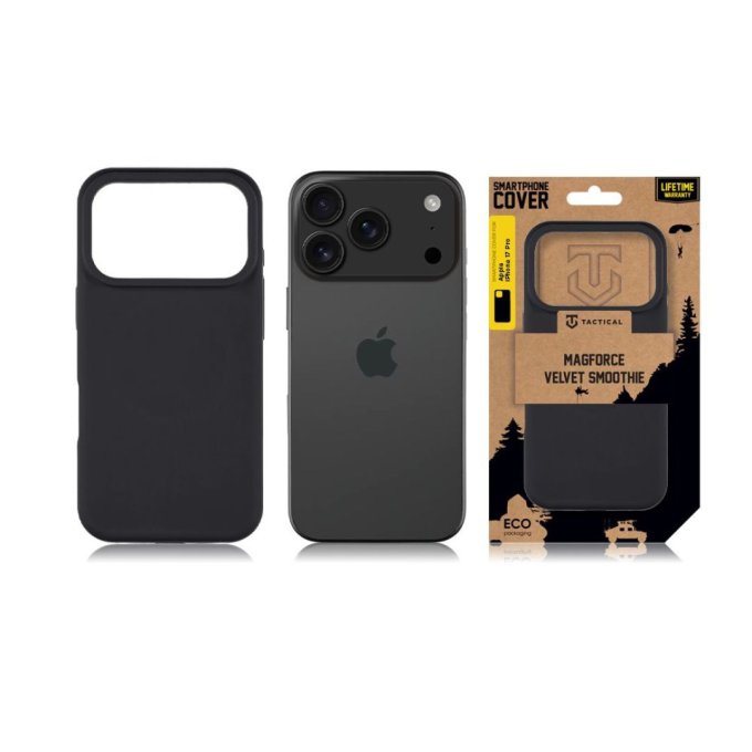 Apple iPhone 17 Pro, Magforce Hyperstealth Cover, Asphalt