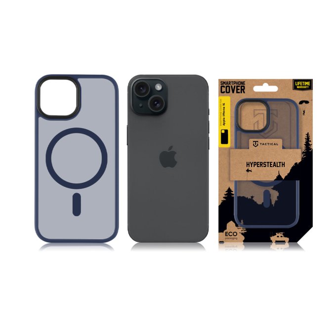 Apple iPhone 15 , Magforce Hyperstealth Cover, Deep Blue