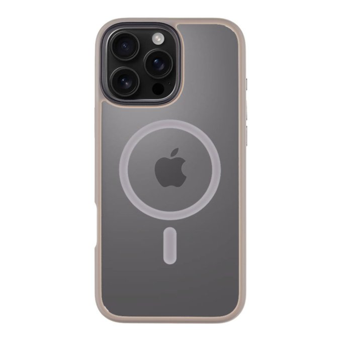 Apple iPhone 16 Pro, Magforce Hyperstealth Cover, Light Grey